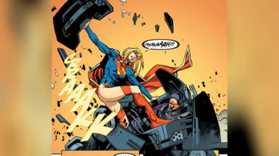 short comic origen de supergirl 17