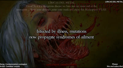 Condemnation contagion - Cannibal corpse Lyrics