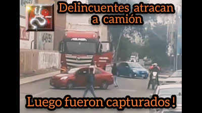 Delincuentes atracan camión #camion #robocamion #peru #callao #transporte #carro #atuperu #reniec