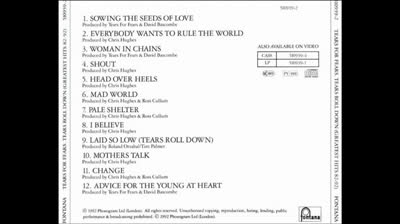 tears for fears roll down gratest hits