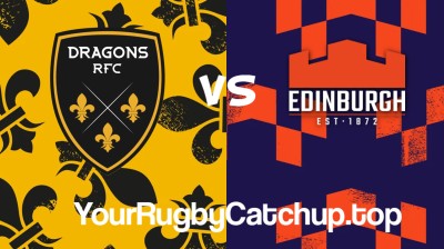 Dragons v Edinburgh - URC Round 1- 21st October 2023